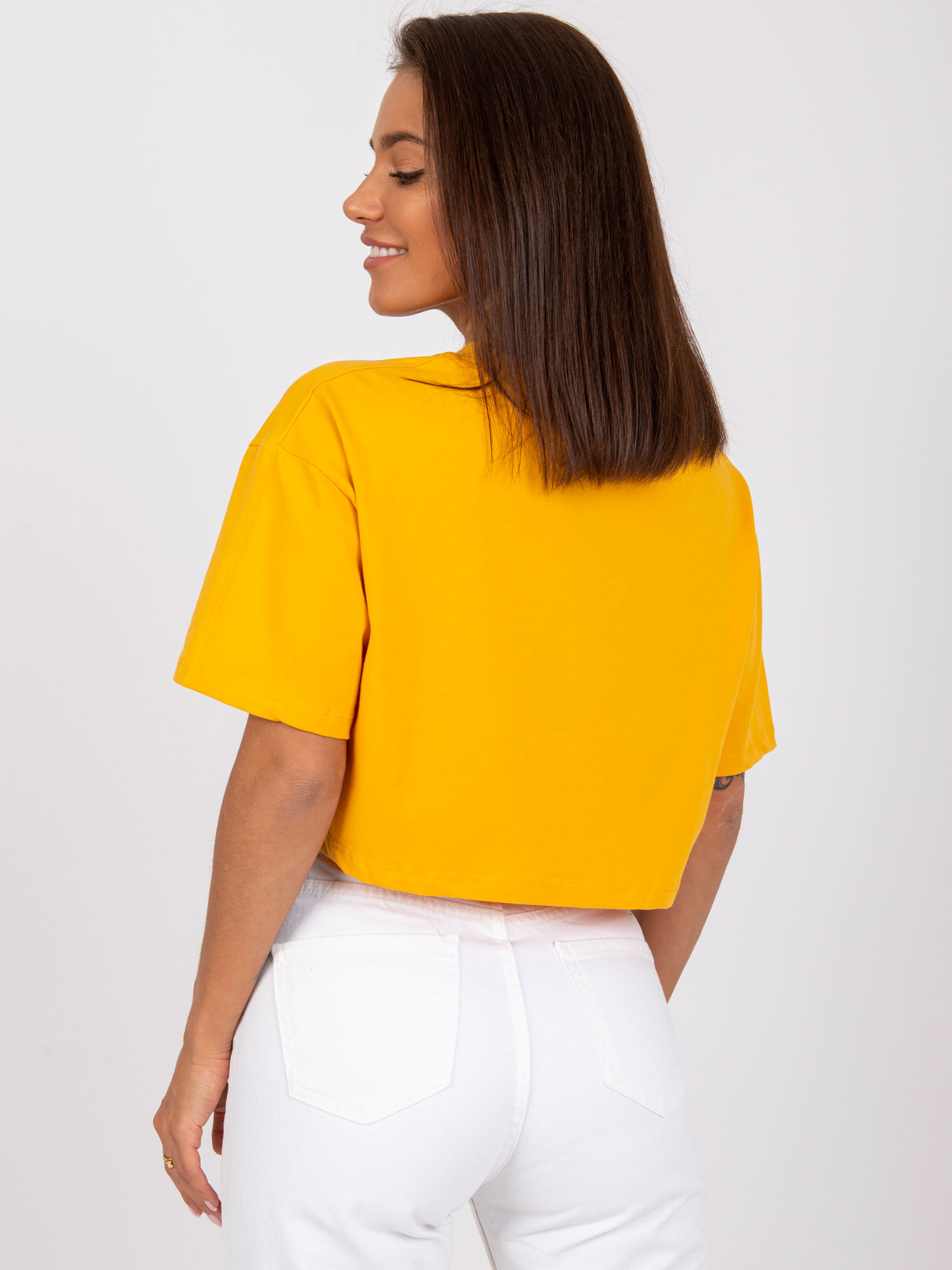 Light orange short t-shirt Viola