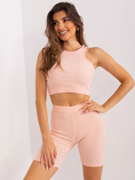 Wholesale Peach Women's Three-Piece Set
