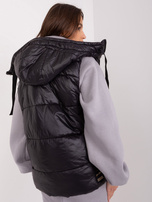 Hurt Czarna kamizelka puchowa z podszewką SUBLEVEL