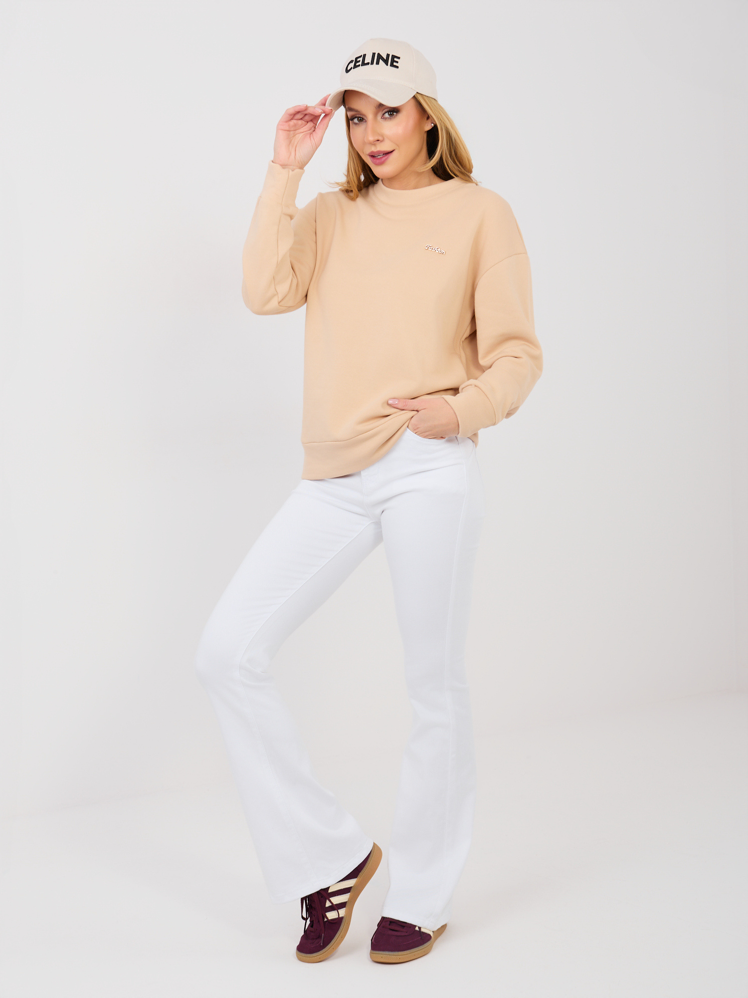 Bluza beżowy