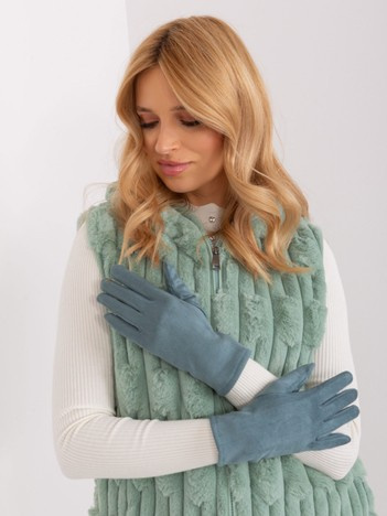 Hurt Dark Purple Smooth Winter Gloves