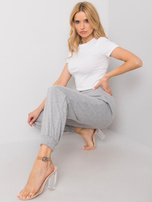 Szare spodnie dresowe June