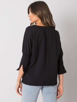 Czarna luźna bluzka Hassina