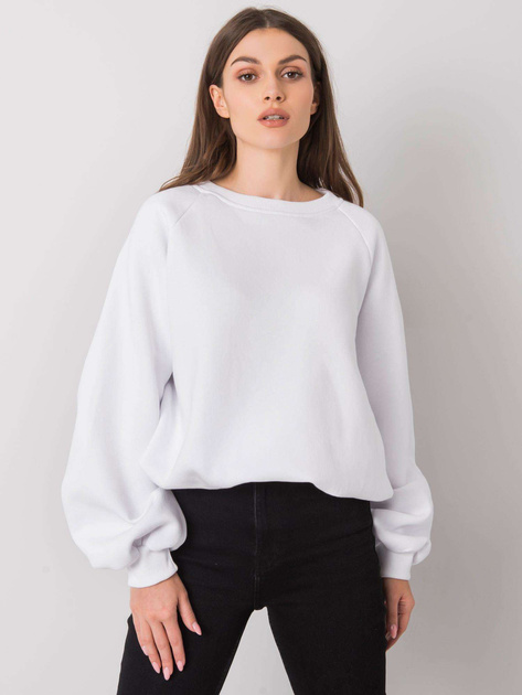 Biała bluza bez kaptura Tashi RUE PARIS