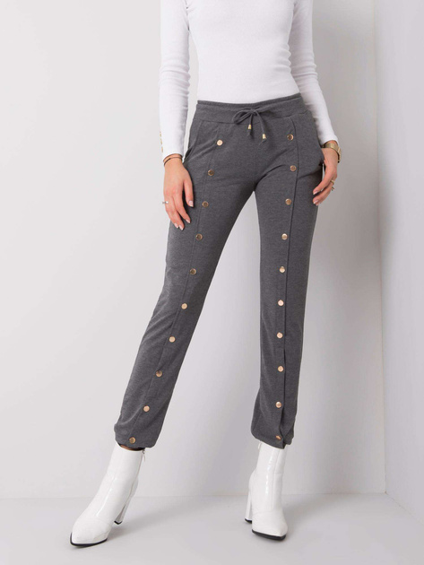 Ciemnoszare spodnie Limma