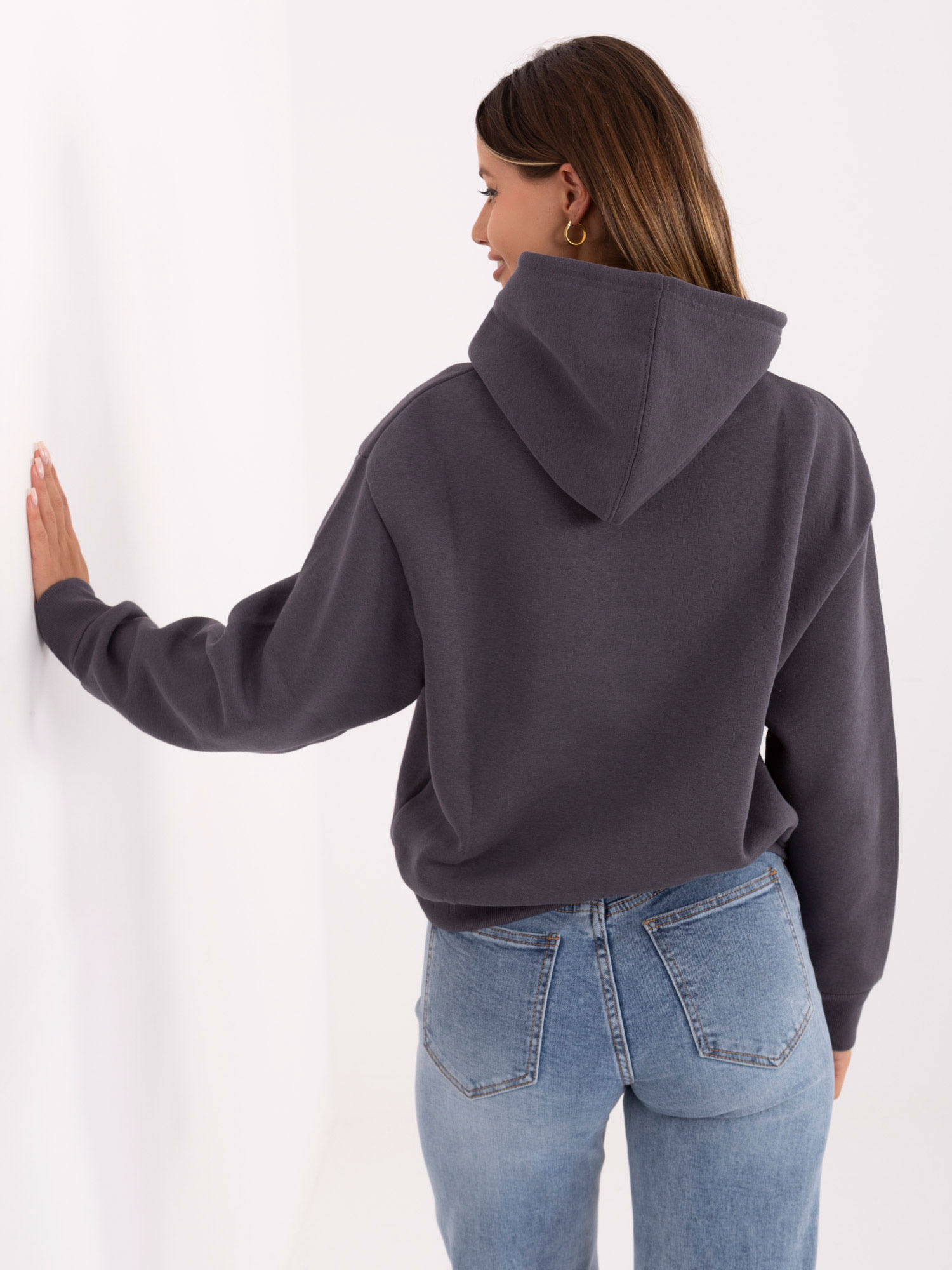 Graphite women's hoodie SUBLEVEL.