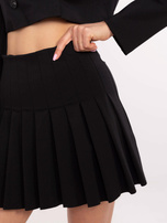 Wholesale Black Pleated Skirt from Suit