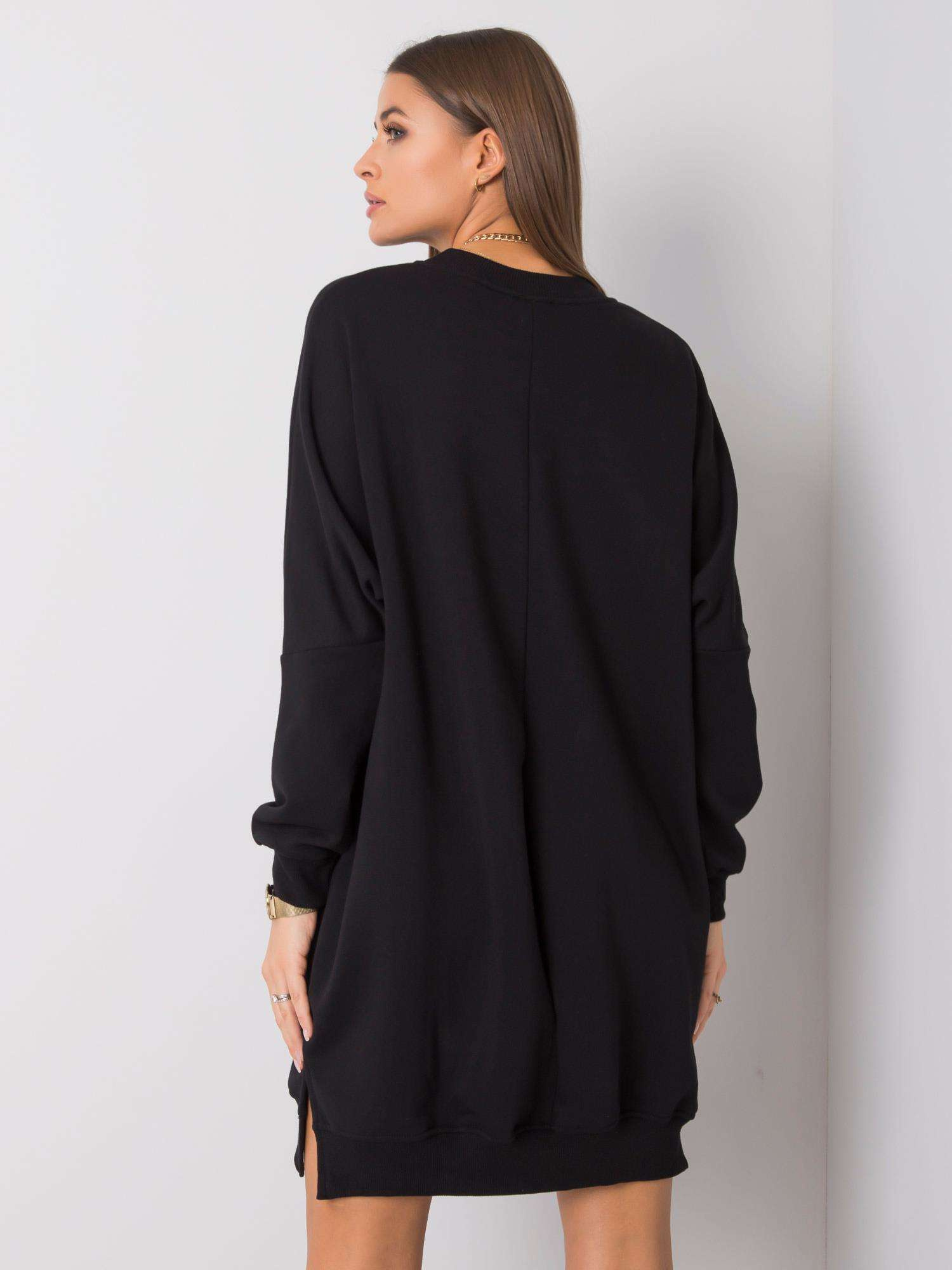 Schwarzes Kleid Emille.
