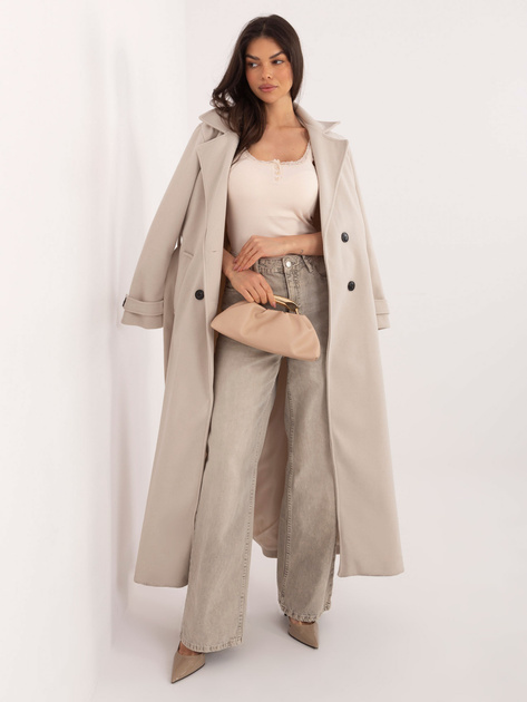 Jasnobeżowy krótki top z koronką