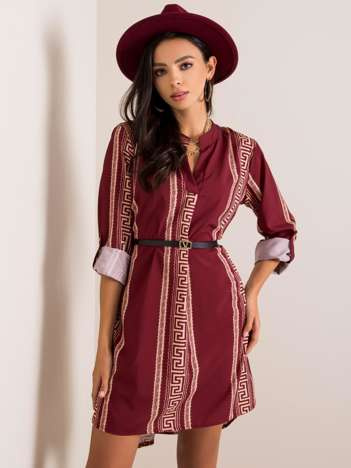 Bordeaux Kleid Elisa.