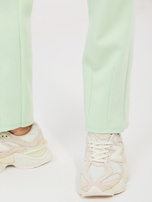 Jasnozielony komplet z miękkiego materiału RUE PARIS  