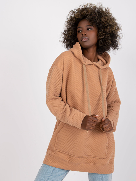 Camelowa bluza kangurka Atlanta RUE PARIS