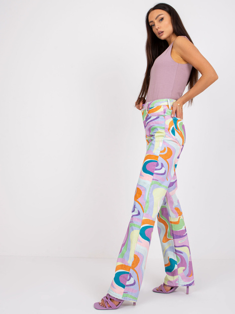 Brudnoróżowy top basic z bawełny Noelle