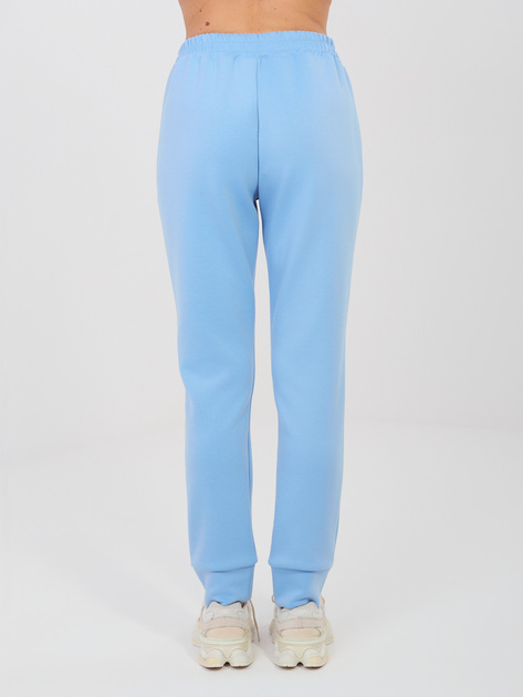 Jasnoniebieski dwuczęściowy komplet z taliowaniem RUE PARIS