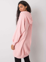 Różowa bluza z kapturem Olive