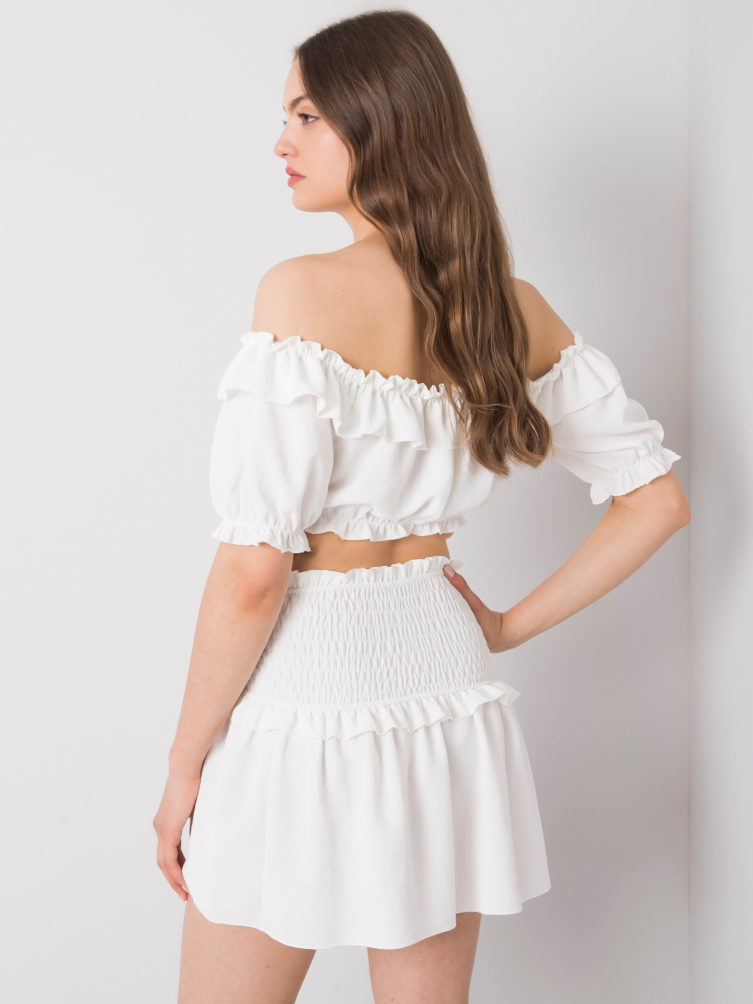 White mini skirt Joanna OCH BELLA