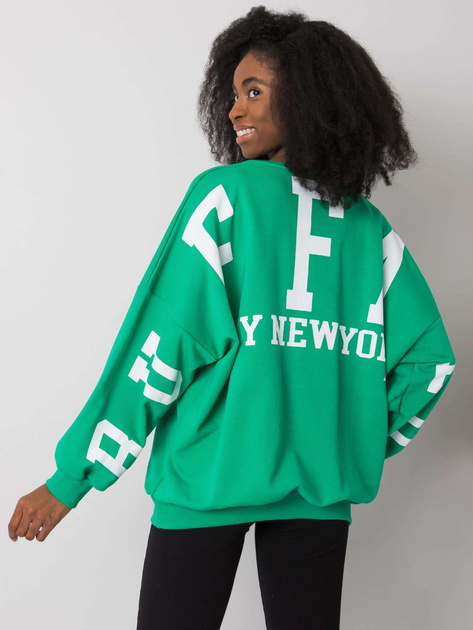 Zielona bluza z nadrukiem Brooke