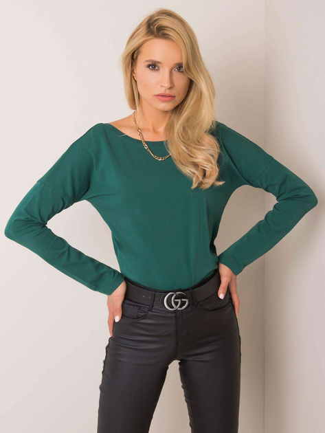 Ciemnozielona bluzka Larissa