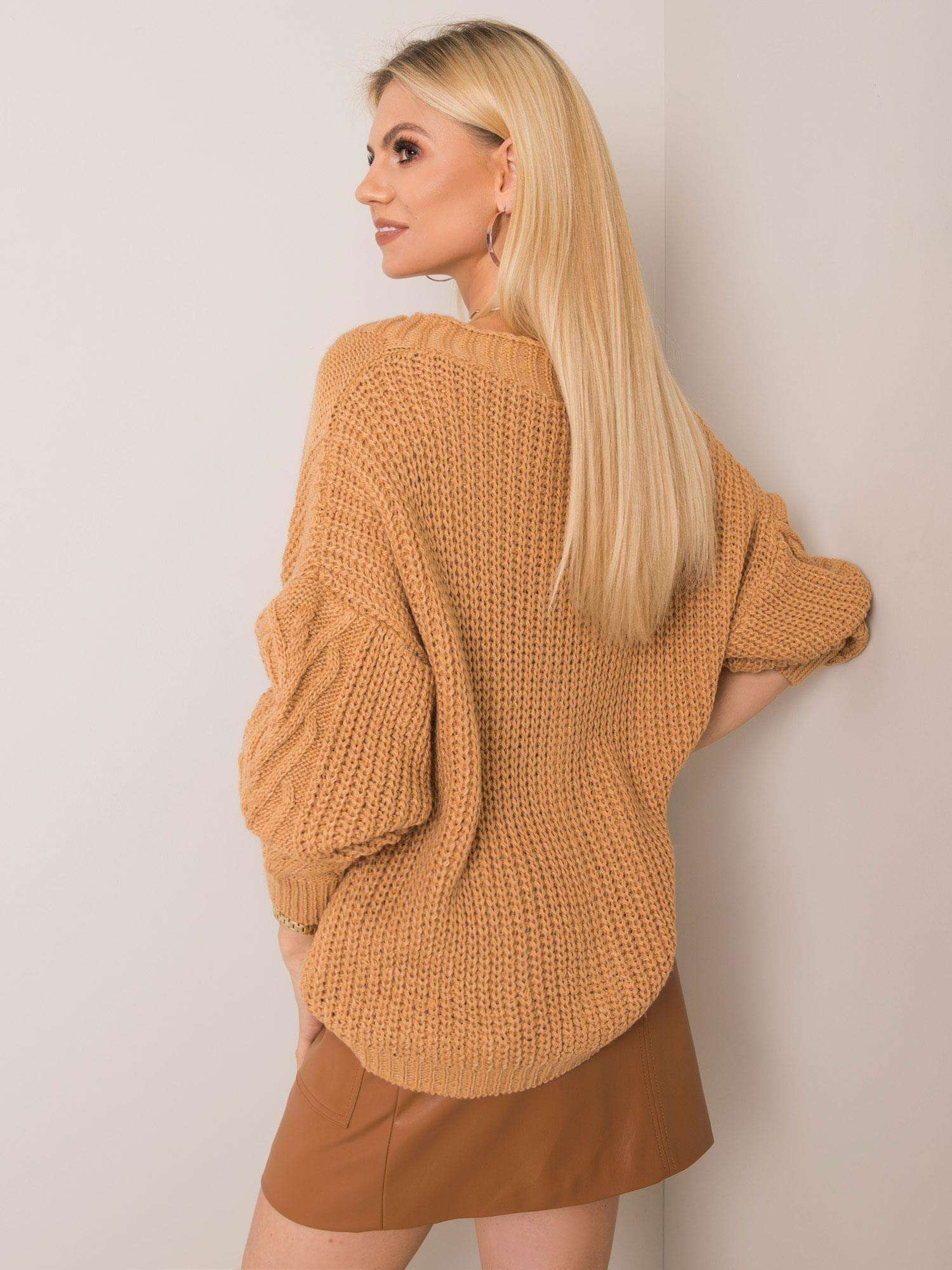 Kameliger Pullover Gianna OCH BELLA.