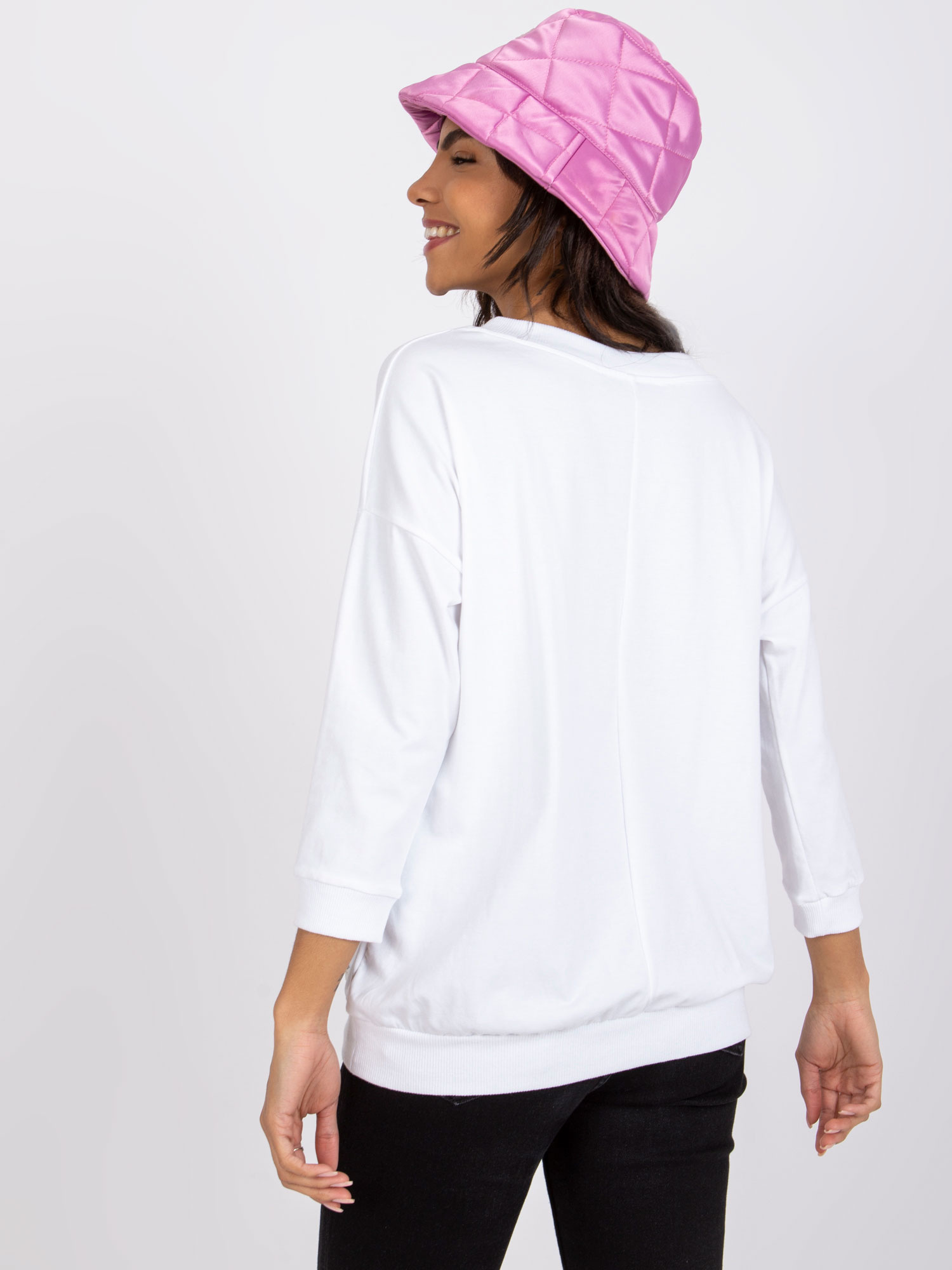 Weiße Basic-Bluse Oliwia.