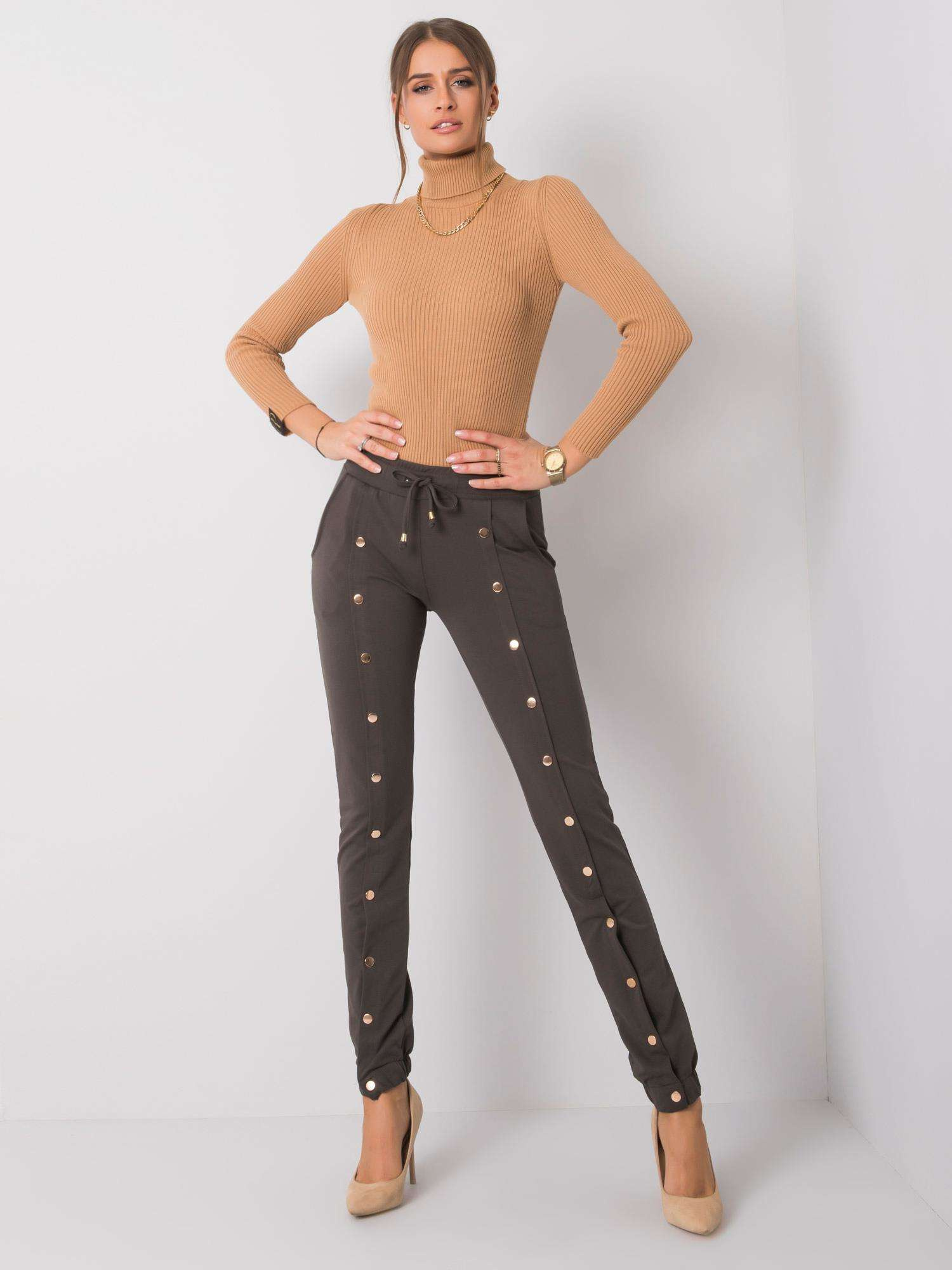 Dark khaki pants Limma