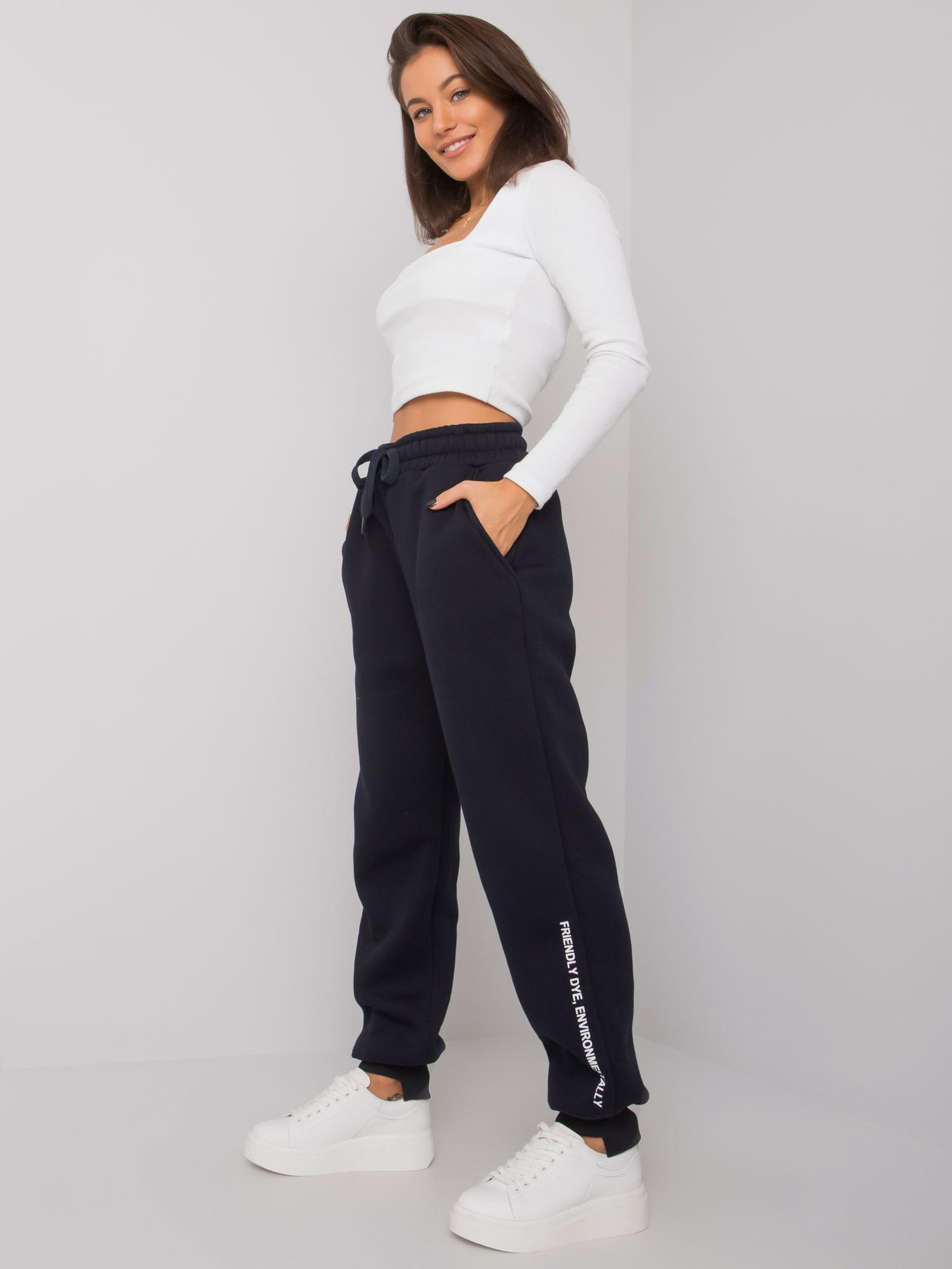 Dunkelblaue Damen Jogginghose Atlanta.