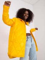 Dunkelgelbe Damenjacke für den Frühling Callie RUE PARIS.
