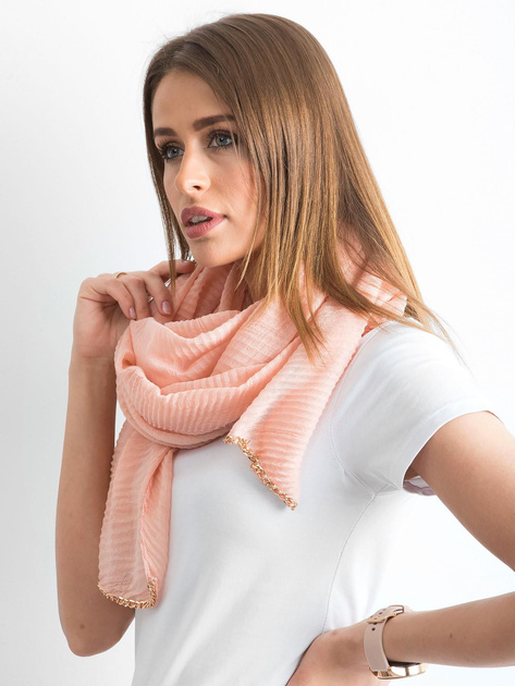 Brzoskwiniowa chusta Ethereal