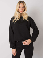 Schwarze Steppjacke ohne Kapuze Kerstine.