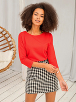 Czerwona bluzka April