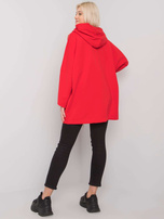 Czerwona bluza na suwak Athens