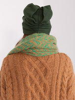 Hurt Khaki damska czapka z dżetami 