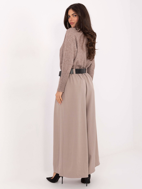 Fango szerokie spodnie z paskiem