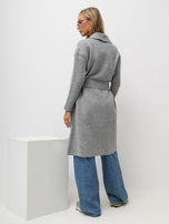 Grau Cardigan mit Bindung Cordie RUE PARIS.