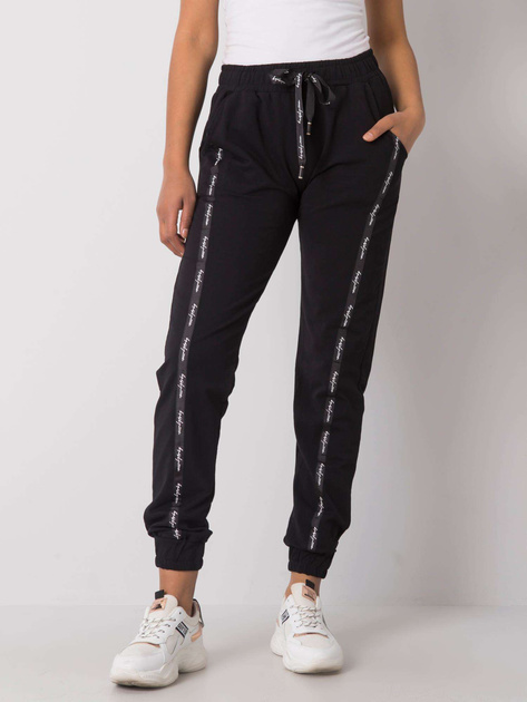 Czarne spodnie dresowe Sawyer