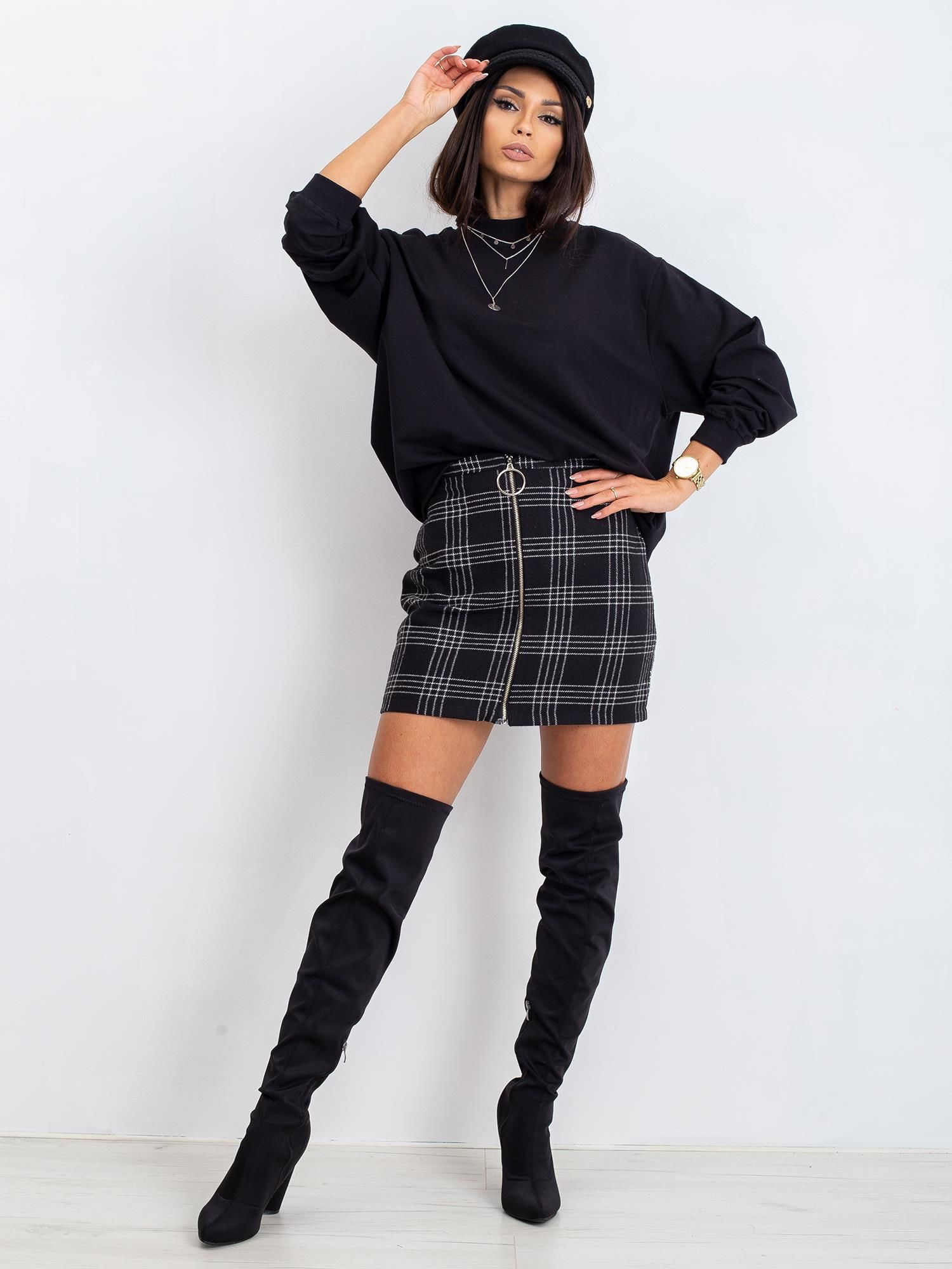 Czarna bluza Twist