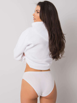 Białe damskie majtki