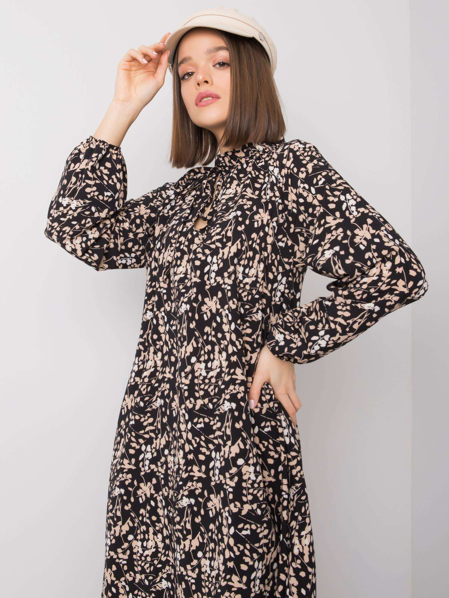 Schwarzes Kleid Aislinn RUE PARIS.