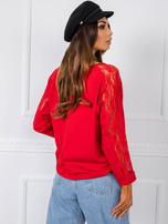 Czerwona bluzka Shangri RUE PARIS