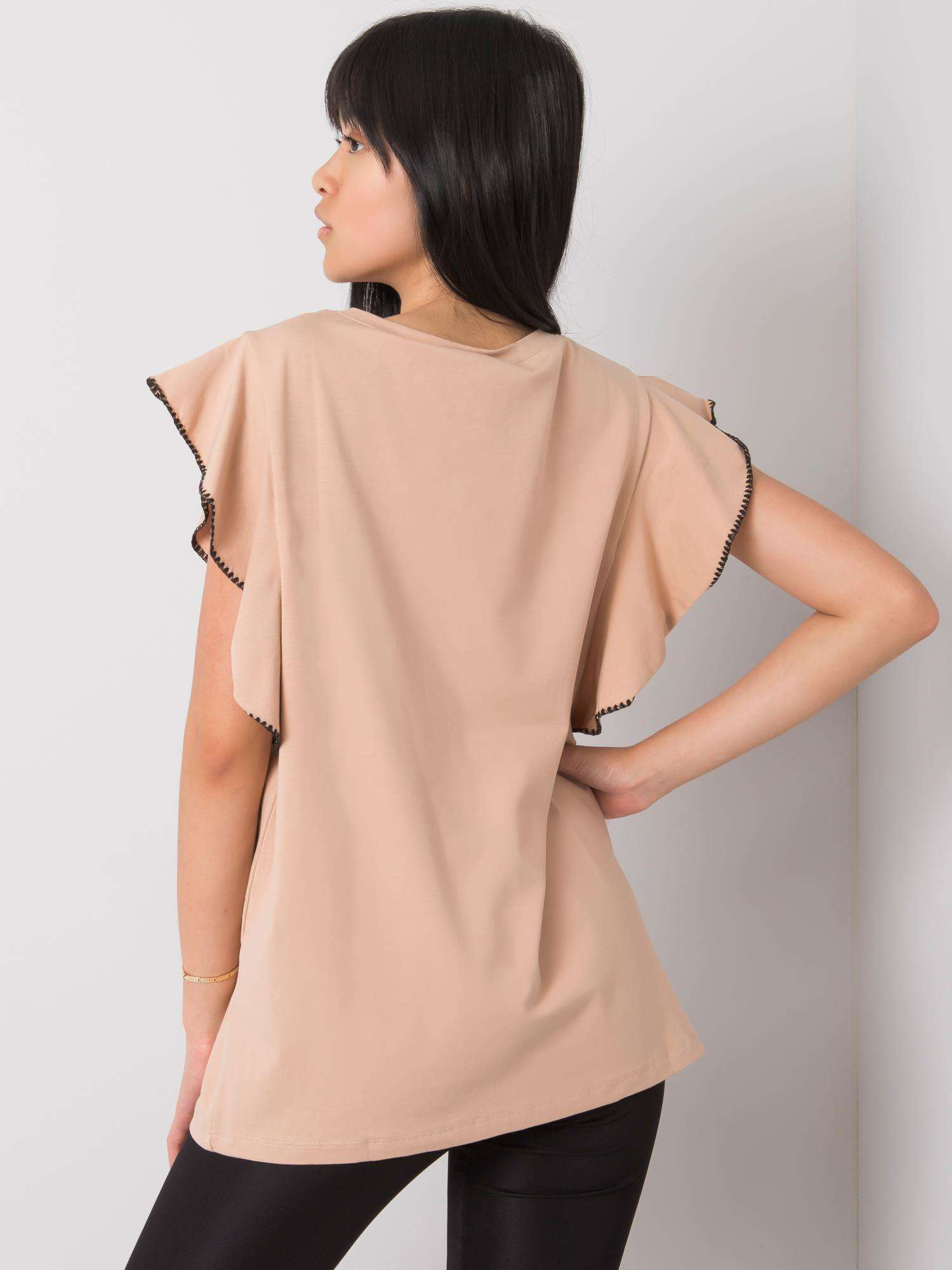 Beige blouse Vanesia