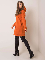 Dunkelorange Kleid Vittoria RUE PARIS.