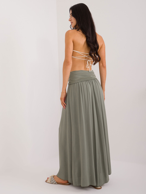 Hurt Khaki rozkloszowana spódnica 2w1 Clarence OCH BELLA