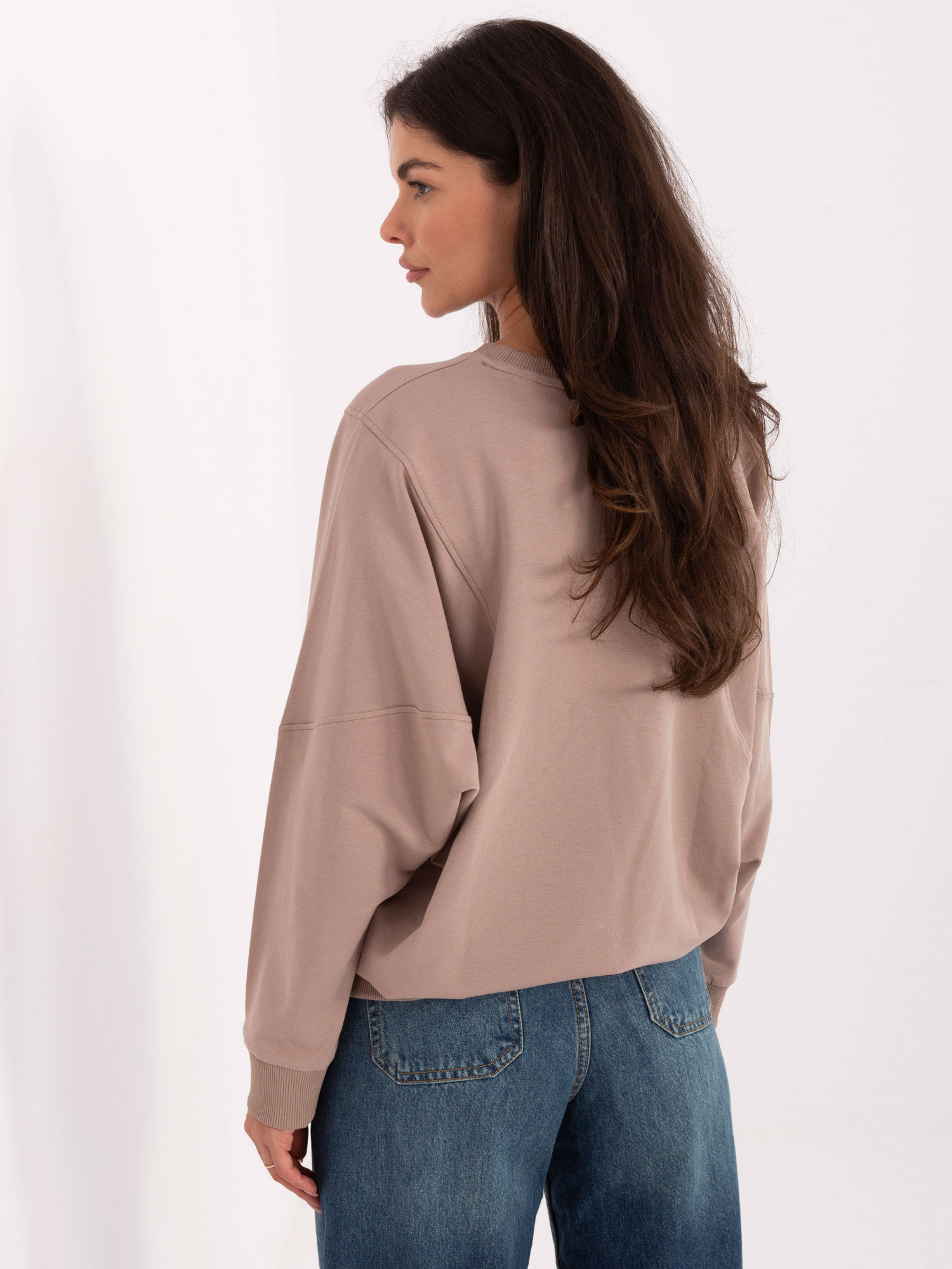 Bluza ciemny bezowy