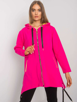Fuksjowa bluza rozpinana Narissa