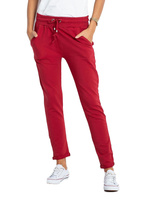 Bordowe spodnie Cadence