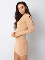 Beżowa sukienka Fabiola RUE PARIS