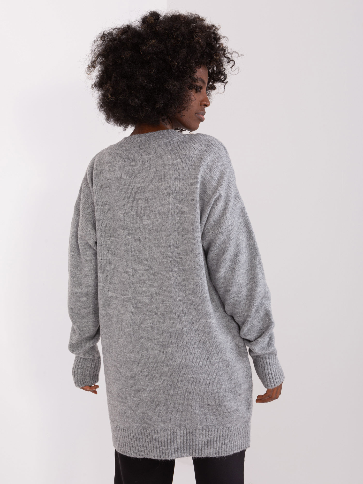 Sweter szary