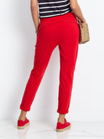 Czerwone spodnie dresowe Approachable