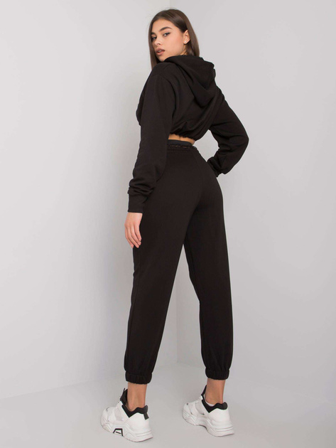 Czarny komplet ze spodniami Moline