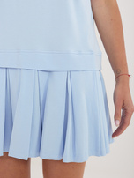 Jasnoniebieska bawełniana sukienka na lato RUE PARIS 